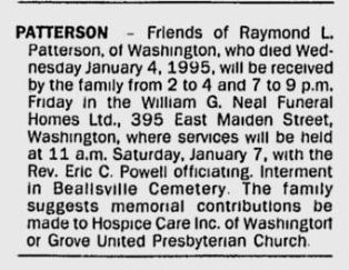 Raymond Lee Patterson